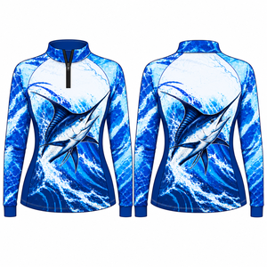 Women's <b>Long</b> <b>Sleeve</b> Fishing Shirts Sun Protection Shirts for Hiking Fishing Wear shirt - Product Image 2