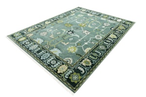 Alfombra de Arte Bohemio, Cómoda y Suave, Diseño Tibetano, Anudada a Mano, Reversible, de Lana/Seda, Antideslizante, para Dormitorio, Alfombra Grande para Sala de Estar - Product Image 5