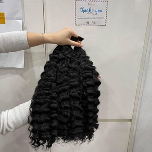 Steam Bundles bouclés birmans 100% extensions de cheveux humains vietnamiens - Product Image 1