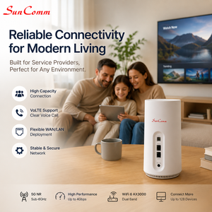 Router CPE SunComm 5G WiFi 6 con Velocidad de 4Gbps y Voz VoLTE para Hogar y Empresas - Product Image 5