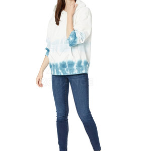 Sudadera Larga Oversize de Moda para Mujer, 100% Algodón Felpa, con Bolsillo Frontal y Cordón Ajustable, Transpirable, Ecológica y de Alta Calidad - Product Image 3