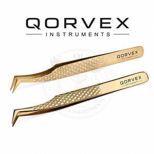 อุปกรณ์ยกขนตา แหนบไฟเบอร์แบบมีโลโก้ แหนบต่อขนตาแบบตรง - Product Image 4