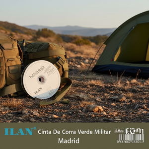 Cinta de Correa Verde Militar Ilan 2.5cm 22m Madrid - Product Image 2
