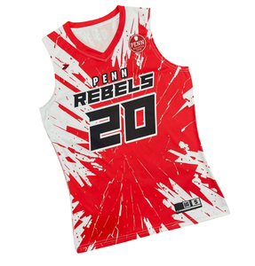 Mouwloze compressie 7v7 flag football shirt heren jeugd gesublimeerd ademend vocht afvoerend aangepast teamlogo OEM lage minimale bestelhoeveelheid - Product Image 2