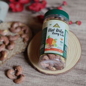 Pot de 200g de noix de cajou grillées beurrées et salées de marque Dong Phu, qualité supérieure W180, certifiées ISO, vente en gros Vietnam - Product Image 3