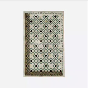 Plateau de service classique en résine d'os de haute qualité, idéal pour hôtels, restaurants, cadeaux d'entreprise, emballage personnalisé, ensemble de vaisselle décorative - Product Image 2