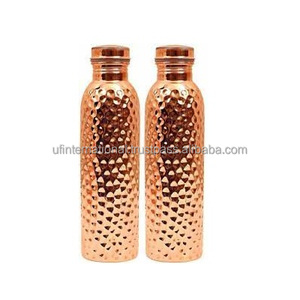 Bouteille d'eau en cuivre de haute qualité, ml, meilleure qualité, couleur naturelle, taille personnalisée, pour utilisation au bureau et au travail - Product Image 6