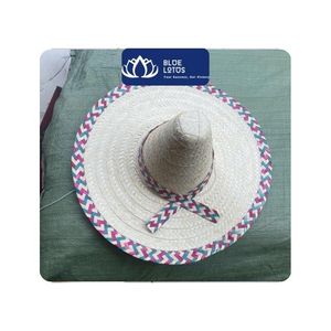 [HOT SELLING] Natural Grass Fedora Straw Hat for Cycling Sports Outdoor <b>Beach</b> & Travel-Unisex From Vietnam - Product Image 1