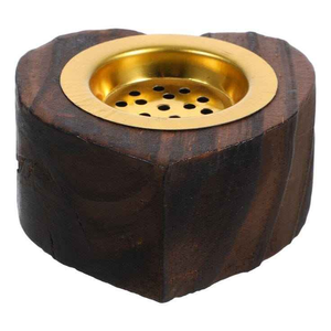 Quemador de Incienso de Madera de Estilo Moderno, Diseño Único Hecho a Mano, Madera de Acacia, Color y Tamaño Personalizables, Alta Calidad, para Uso en el Hogar y Restaurantes - Product Image 1