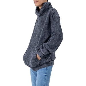 Sudaderas con Efecto Ácido, Impresión Digital, 100% Algodón, Estilo Urbano Moderno, Ropa Casual, Tela Suave, Uso Diario - Product Image 3