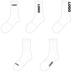 Chaussettes de sport personnalisées en nylon et élasthanne, écologiques, imprimées numériquement, pour hommes et femmes, motifs à carreaux/unis/jacquard, longueur genou/cheville - Product Image 2