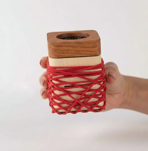 Quemador de Incienso de Madera de Acacia Ecológico con Diseño Moderno en Color Azul, Porta Incienso Religioso de Primera Calidad para Bakhoor, Ramadán, Eid y Festividades - Product Image 3