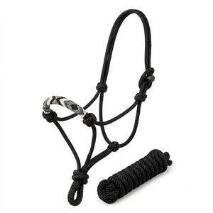 Harnais pour cheval personnalisé avec cordon de guidage, matériau PP/NYLON de qualité supérieure, harnais équestre durable pour l'entraînement et la compétition - Product Image 1