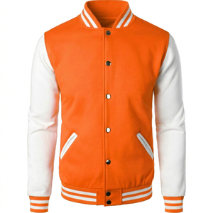 Wholesale <b>Men</b> <b>Jackets</b> OEM Custom Logo New Long Sleeves Casual <b>Jacket</b> <b>Men</b> Baseball <b>Jackets</b> For <b>Men</b> Top Selling Varsity <b>jacket</b> - Product Image 1