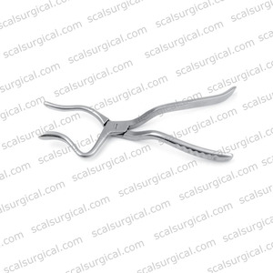Pinzas de desimpactación maxilar Premium Rowe, derecha e izquierda, 24 cm, instrumento de acero inoxidable alemán - Product Image 5
