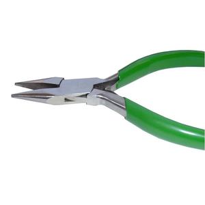 Alicates de punta de cadena de 4.1/2 pulgadas con resorte en V, herramientas de joyería de acero inoxidable - Product Image 1