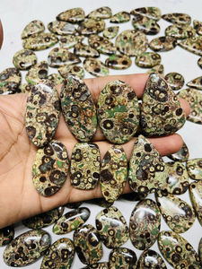 Piedra Preciosa de Jaspe Cocodrilo 100% Natural, Pulida a Mano, Suministro a Granel para la Fabricación de Joyas, FAIJAN GEMS Rajasthan - Product Image 3