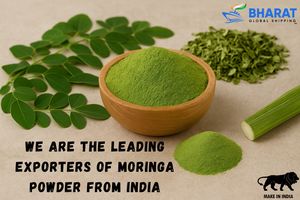 Poudre de Moringa 100% pure, poudre de feuilles testée en laboratoire, certifiée GMP, exportateur en gros - Product Image 4