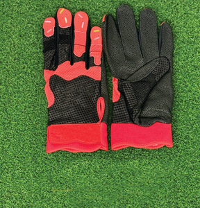 Gants de frappe de baseball durables avec coutures renforcées, rembourrés et dotés d'une sangle réglable pour un contrôle et un confort optimale lors des frappes. - Product Image 5