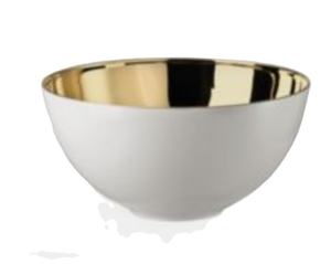 Bandeja redonda de Metal para cuencos, de diseño moderno y de lujo, para servir en el hogar, color plateado - Product Image 1