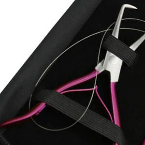 Kit de pinces multifonctionnelles de haute qualité en acier inoxydable sur mesure pour extensions de cheveux Super Double Drawn, 100% cheveux humains vierges - Product Image 5