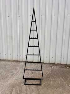 Metal Christmas <b>Tree</b> – Scandinavian Christmas Decor – Minimal Ornament Display Stand – Modern Christmas Decorations - Product Image 3