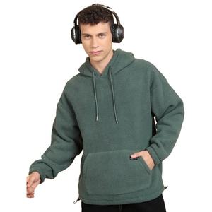 New Arrival Customized Sherpa Fleece Hoodie Pullover Eco-Friendly Wholesale OEM Service Custom Logo <b>Style</b> - Product Image 1