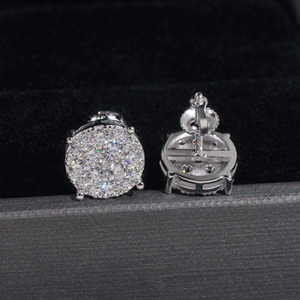 Pendientes de Diamantes de Plata 925 con Baño de Rodio, Diseño Elegante, con Certificado de Autenticidad, para Compromiso y Regalos - Product Image 4