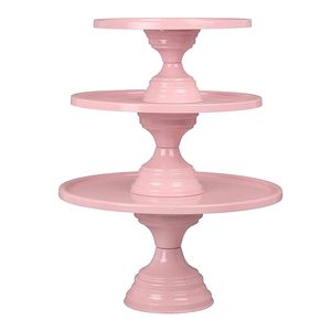 Non Revolving Cake Stand Pedestal for Cake Display Decoration <b>Dessert</b> Serving - Product Image 5