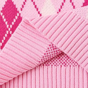 เสื้อคาร์ดิแกนถักแขนกุดสำหรับผู้หญิง - เสื้อกั๊กติดกระดุม - เสื้อกั๊กทรงหลวมขนาดใหญ่ นุ่มสบาย ระบายอากาศได้ดี เหมาะสำหรับฤดูใบไม้ร่วงและฤดูหนาว - Product Image 5