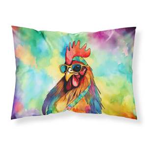 Nouveau léger Super doux facile d'entretien décoratif oeuvre coq Standard taie d'oreiller Hippie Animal Design coussin cas - Product Image 1