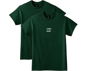 เสื้อยืดคอกลมผ้าคอตตอนสำหรับผู้ชายเสื้อโอเวอร์ไซส์ผ้าคอตตอนเสื้อถักแขนสั้นระบายอากาศเสื้อไม่มีปกแบบกำหนดเองได้สำหรับ100% - Product Image 1