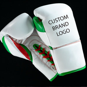 Guantes de Boxeo de Cuero con Estampado Multicolor, Ligeros, Impermeables, con Correa de Muñeca Ajustable, Personalizados OEM - Product Image 4
