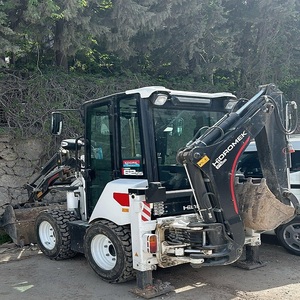 Chargeuse-pelleteuse TOP Hidromek HMK 62SS 4x4 Diesel, machine de construction avec chargeur frontal - Product Image 6
