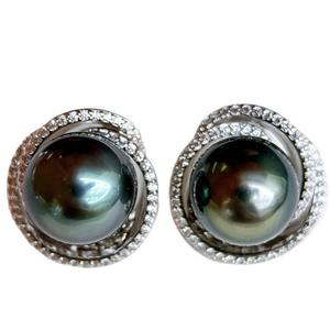 Pendientes de Botón de 11-12 mm con Incrustaciones de Oro de 18 Quilates, Estilo Básico, Nuevo para el Verano, con Cuentas de Oro Natural, Regalo de Cumpleaños Perfecto - Product Image 5