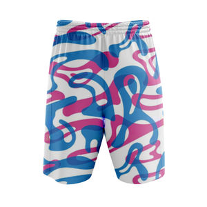 Pantalones Cortos Deportivos para Hombre, de Secado Rápido, Transpirables, con Cordón Ajustable, Estampado Informal, Ligeros, para Entrenamiento, Gimnasio y Actividades - Product Image 2