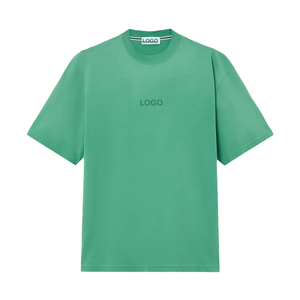 Camiseta de Hombre de Lujo, Impresa a Mano con Técnica de Pulverización, Algodón Orgánico, Prenda Premium, Estilo Urbano, Personalizable OEM - Product Image 5