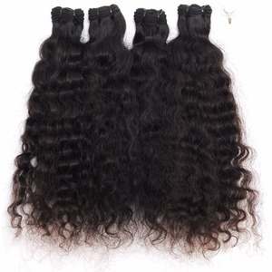 Extensiones de Cabello Virgen Indio Deepwave, Cabello Humano de Alta Calidad, 10-34 Pulgadas, Paquetes de Trama, Envío Rápido de 4-5 Días - Product Image 1