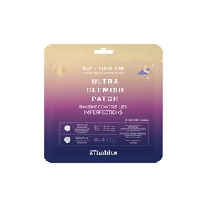 27habits Blemish Patch Day Night (72 Patches) Hydrocolloid Acne Treatment Spot Patches Body Invisible Clear Stickers Tapered - Product Image 6