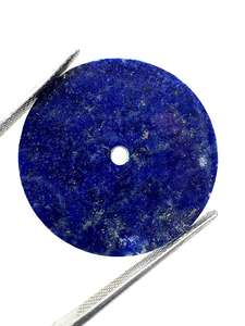 Esfera de Reloj de Piedra Preciosa Natural de Lapislázuli Azul, Disco Plano Redondo de 31.50 mm y 1.50 mm de Grosor, Accesorios para Relojes - Product Image 4