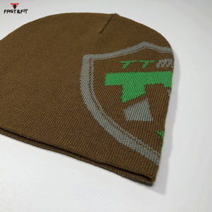 Best Quality Professional Made Winter <b>Beanie</b> Hats Digital Breathable Waterproof 100% Cotton <b>Fleece</b> Fabric Custom 3D Embroidery - Product Image 6