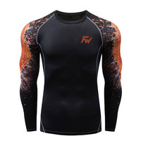 Dernier design, prix abordable, rashguards pour hommes, couleur unie, respirants, légers, en vente en ligne
