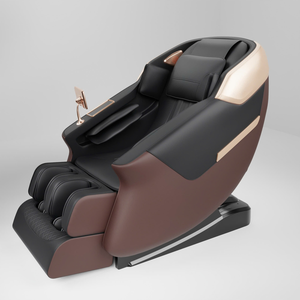 Envío Gratis y 35% de Descuento, Silla de Masaje 4D OEM ODM, Silla de Masaje de Cuerpo Completo en Material PU, Cuidado de la Salud, Control de Tiempo - Product Image 1