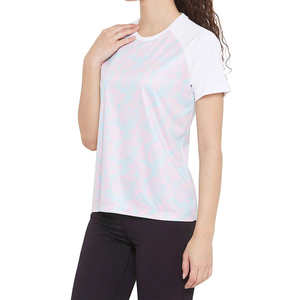 Camiseta de Talla Grande para Mujer, Personalizada, Tejido Transpirable 100% Algodón, Ropa Deportiva, Manga Corta, Camisetas para Mujer 2026 OEM - Product Image 3