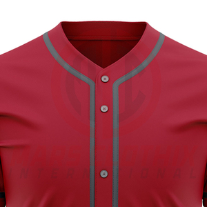 Nueva llegada de camisetas de béisbol de diseño personalizado con estampado sublimado en grandes cantidades para unisex. - Product Image 3