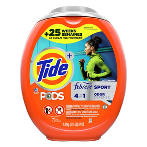 Capsules de lessive concentrée Tide Pods pour le lavage quotidien et l'élimination des taches tenaces, vente en gros - Product Image 3