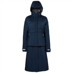 Abrigo largo de equitación 2025 para mujer, elegante, impermeable, transpirable, ropa exterior de entrenamiento ecuestre premium, personalizado - Product Image 1