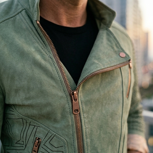 Veste en cuir véritable, prix de gros, haute qualité, veste en cuir personnalisée, veste en cuir d'hiver pour homme à prix avantageux - Product Image 3