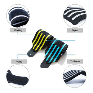 Muñequeras de Grado Comercial para Levantamiento de Pesas, para Gimnasios, Estudios de Crossfit y Entrenamiento en Casa - Product Image 2