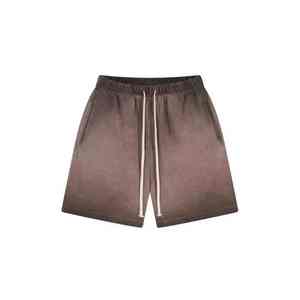 Pantalones Cortos Deportivos de Algodón para Hombre, Estilo Casual, Lavado Ácido, Personalizados OEM Premium, para Gimnasio, Verano, Playa, Baloncesto - Product Image 3